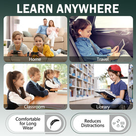 XOSDA lightweight earbuds suited for long school days.