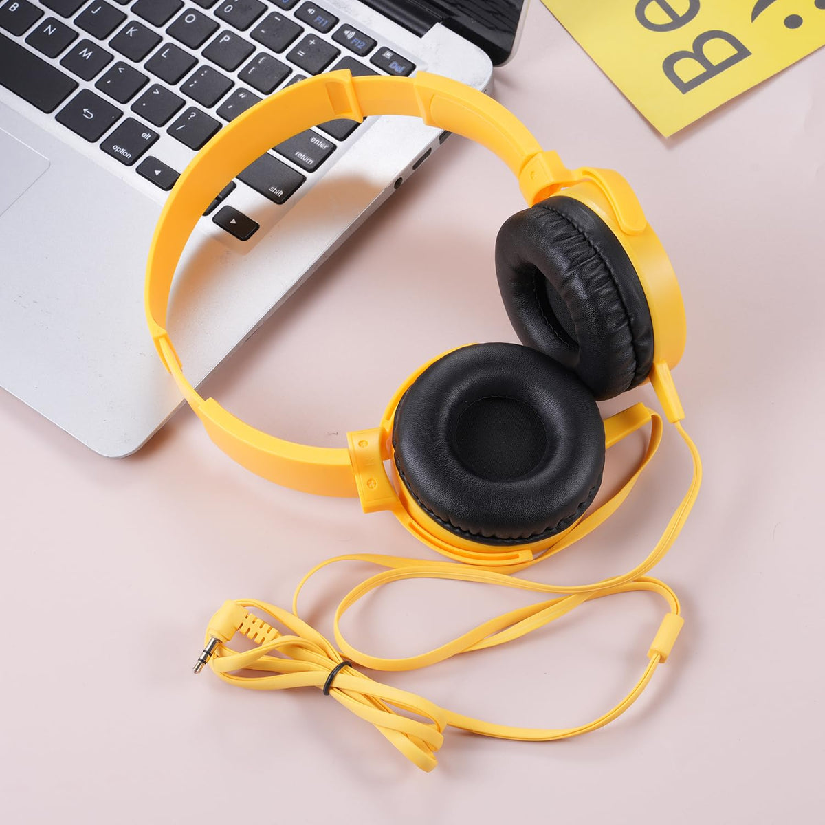 XOSDA LS450 child wearing headphones for comfortable school listening.