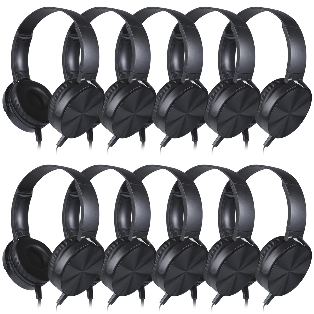 XOSDA LS450 front view headphones ideal for bulk classroom use.