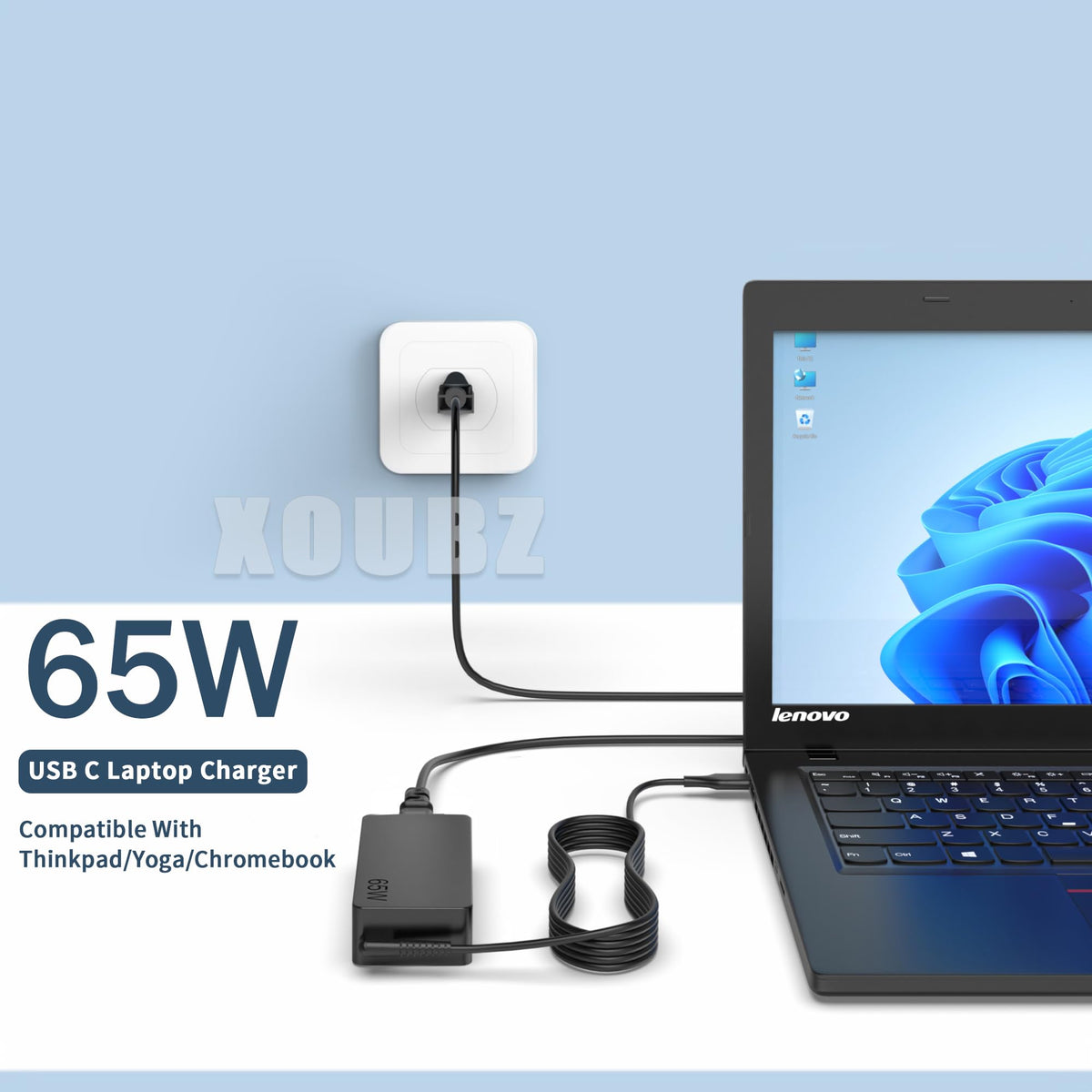XOUBZ ThinkPad-series compatibility enables versatile power for many models.