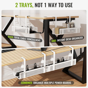 Xpatee clamp close-up with non-slip pad protecting desk surface and secure hold benefit