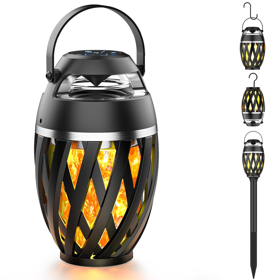 xpoovv front packaging view showing lantern speaker and box, gift-ready presentation