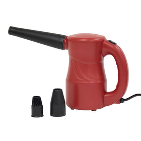 XPOWER A-2S front view showing compact red body and airflow outlet, easy storage benefit
