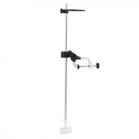 Xproutdoor front view of telescopic mount showing secure clamp and benefit of stable positioning