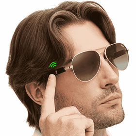 XR Loud polarized brown lens close-up showing texture and UV400 protection for glare reduction
