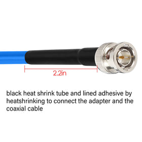 XRDS-RF 75 Ohm SDI BNC male connector.