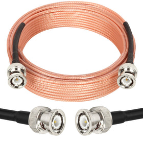 XRDS-RF BNC cable 35ft with 50-ohm impedance for reliable antenna connections.