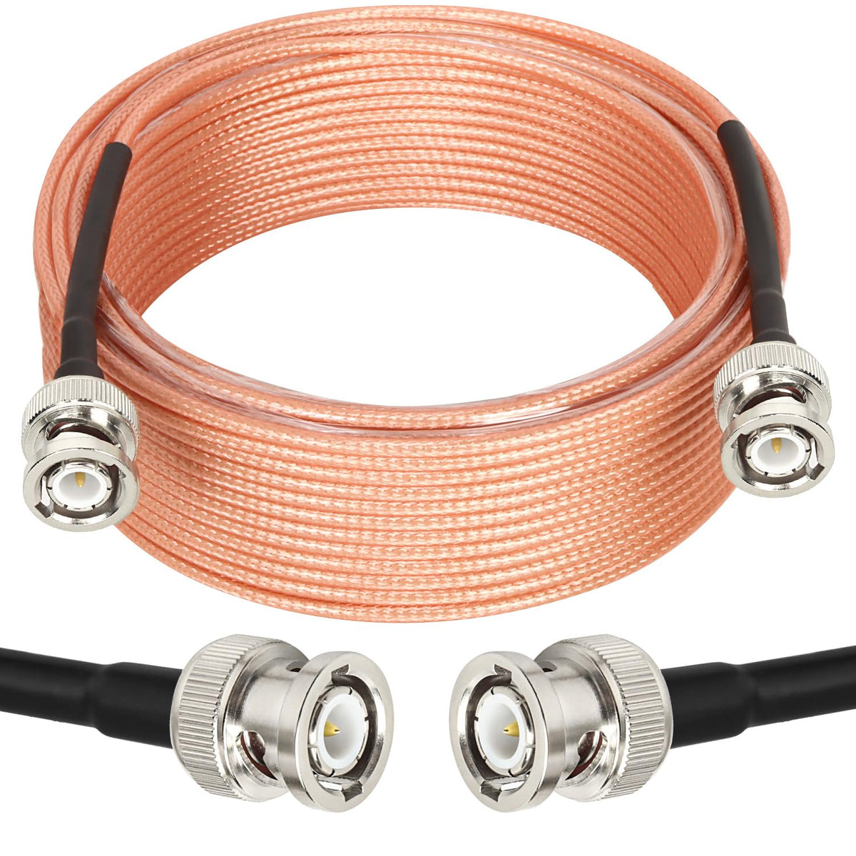 XRDS-RF BNC 50ft coaxial cable for reliable RF connections.