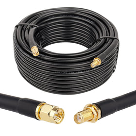 XRDS -RF front packaging showing 50ft SMA extension and benefit of clear specs