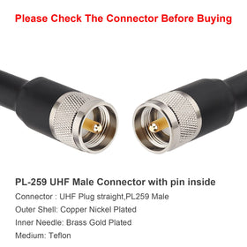 XRDS-RF KMR400 with PL-259 connectors enabling secure UHF connections in rugged environments.