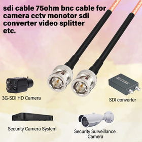 XRDS -RF cable held next to hand showing 50ft scale and lightweight handling advantage