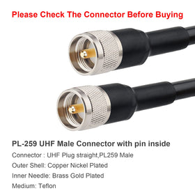 XRDS-RF low-loss copper-clad aluminium core boosts signal retention for longer ham radio runs.