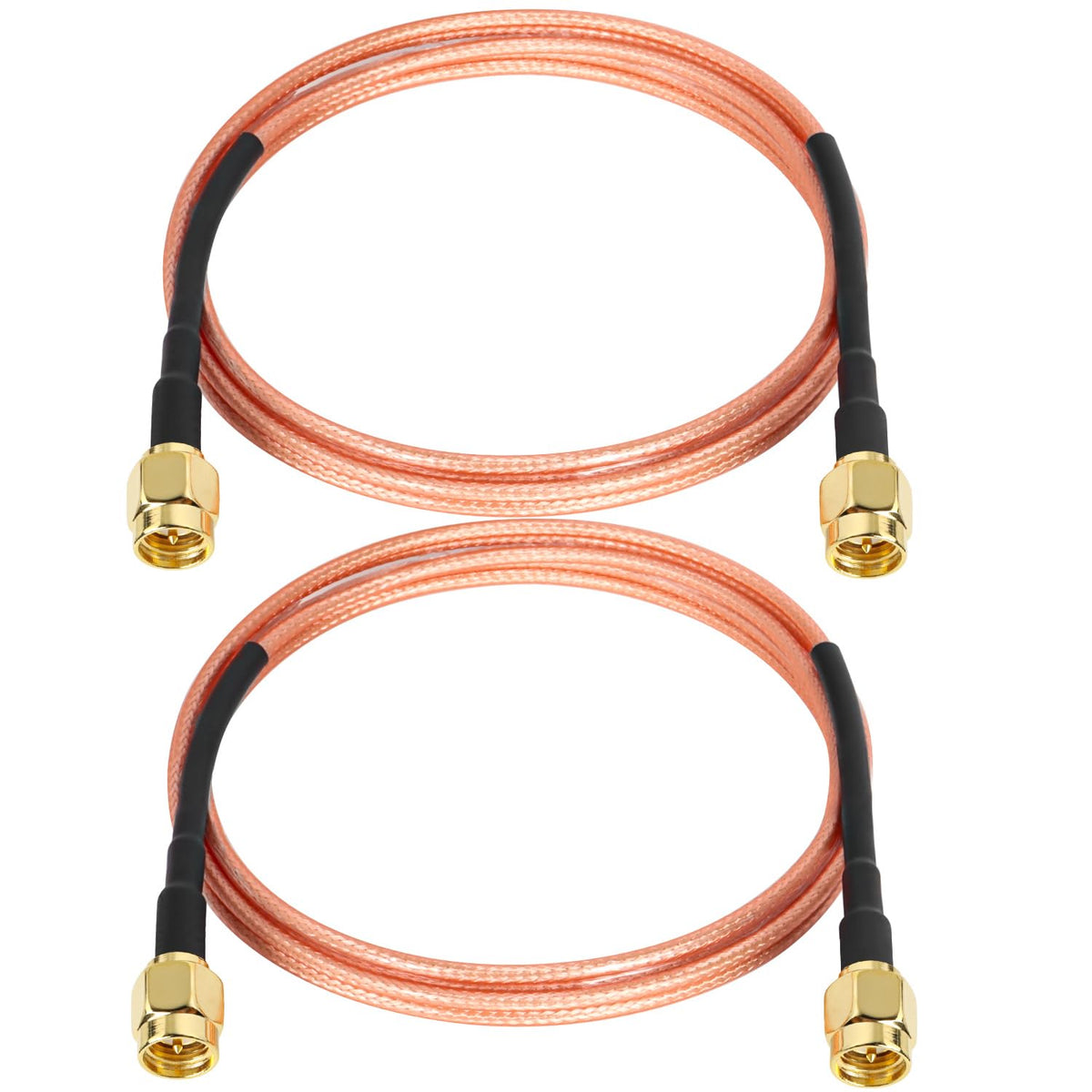 XRDS-RF RG316 SMA to SMA cable 6ft two-pack enables versatile, reliable connections.