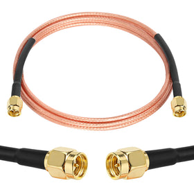 XRDS-RF RG316 SMA to SMA 6ft cable for stable wireless connections.
