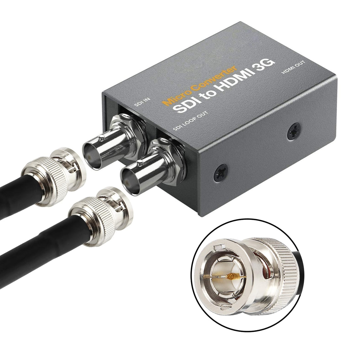 XRDS-RF long-distance SDI cable supports extended setups.