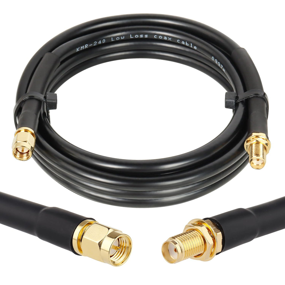 XRDS - RF SMA cable 5ft with SMA connector for stable RF links.
