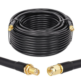 XRDS SMA extension front view showing connectors and full cable — reliable extension