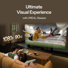 XREAL Beam Pro 5G cloud gaming access for play anywhere.
