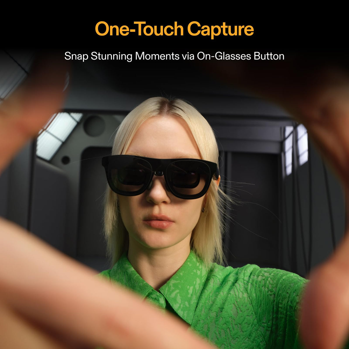 XREAL Eye capture button enables instant photo or video snap