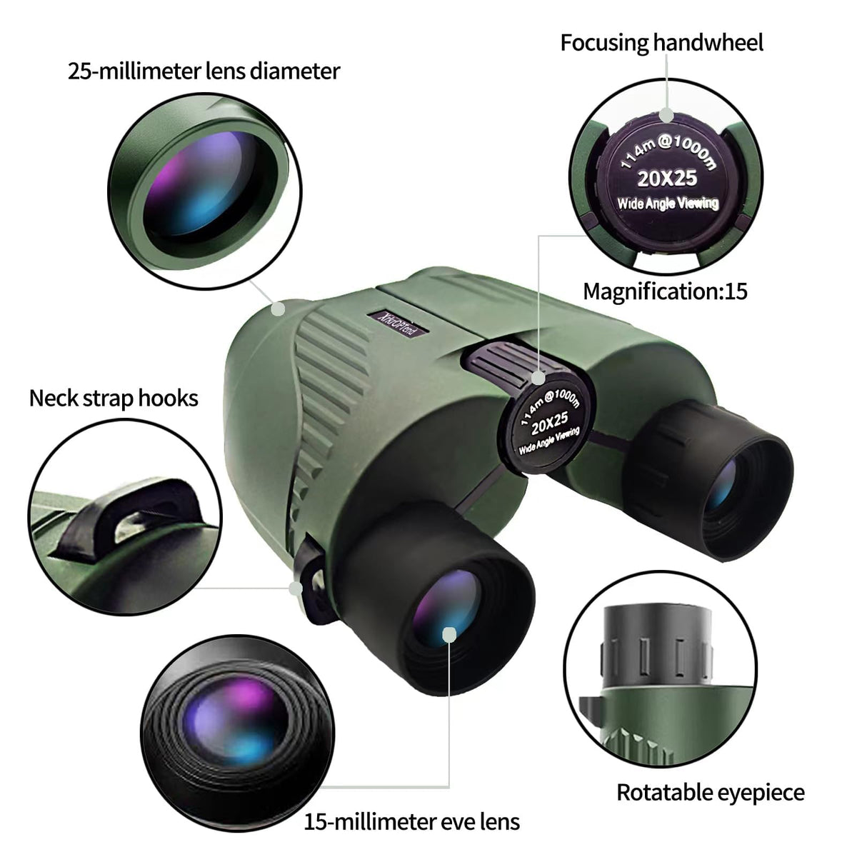 XrKrOPTend used for birdwatching showing distant-detail viewing benefit