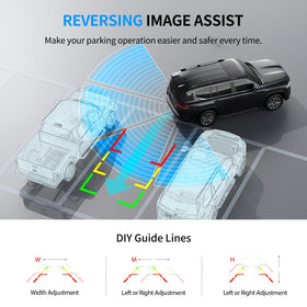 Xroose 180-degree adjustable camera reduces blind spots while reversing