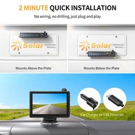 Xroose 5-inch HD monitor delivers crisp 1080P rear view