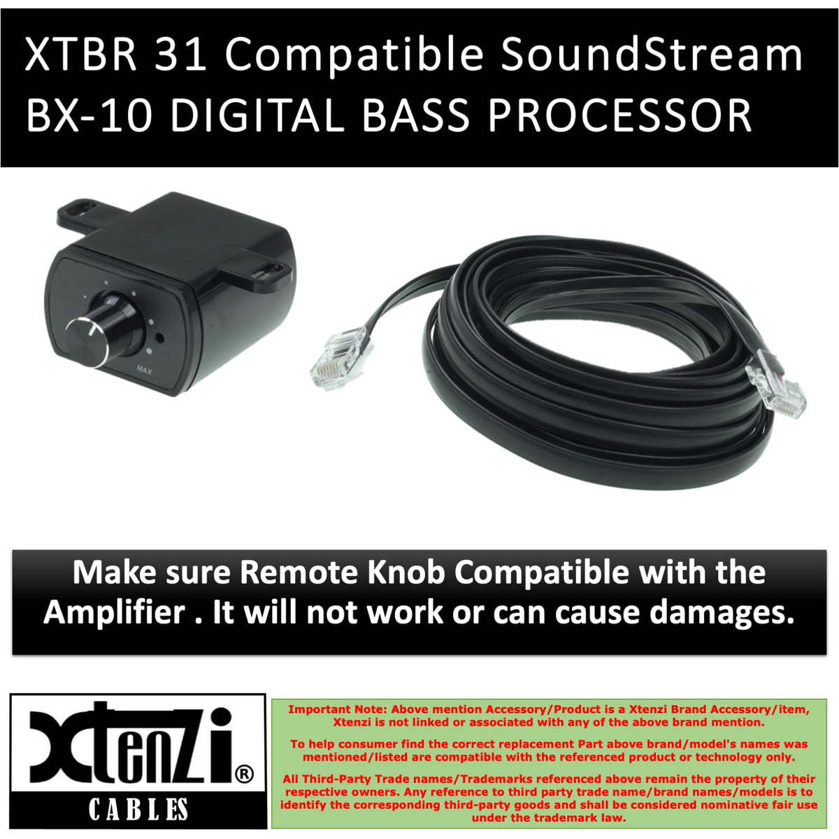 Xtenzi XTBR31 five-meter cable enabling flexible wiring placement