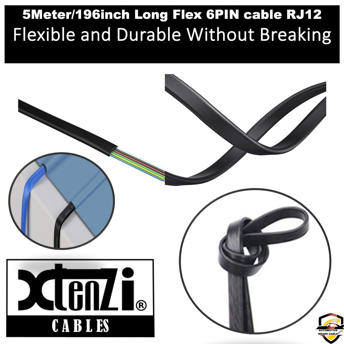 Xtenzi XTBR31 mounting screws included for secure under-dash installation