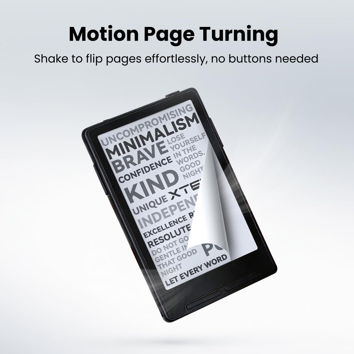 XTEINK X3 magnetic pogo-pin charging keeps device ready