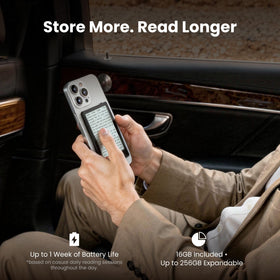XTEINK X3 expandable memory up to 256GB for libraries