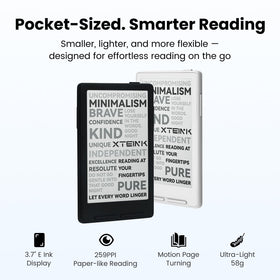 XTEINK X3 paper-like E-Ink display promoting comfortable reading