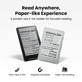 XTEINK X4 side view highlights ultra-light, portable profile