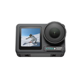 Xtra Edge Pro protective frame keeps the camera safe during action.