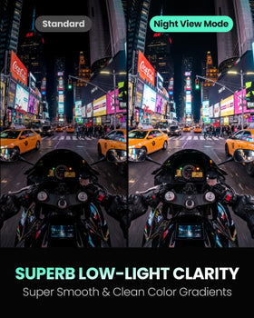 Xtra Edge Xtra 360 camera 100MP panoramas reveal crisp landscape details.