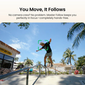 Xtra Muse's 3-axis gimbal stabilizer delivers ultra-stable motion.
