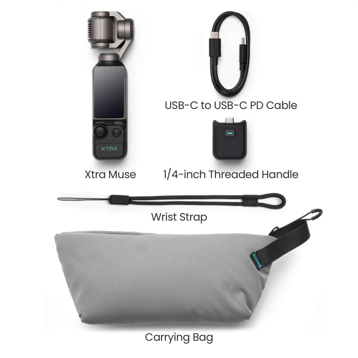 Xtra Muse True 10-bit X-Log color enhances post-production options.