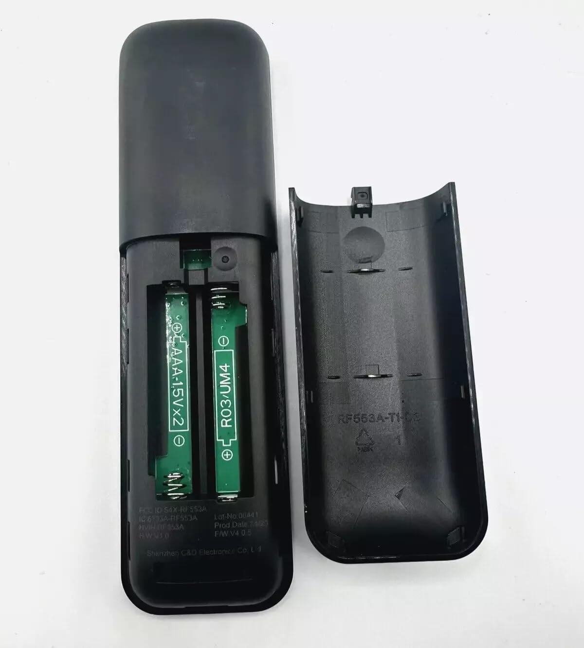 Xtrasaver Philips Google TV RF553A remote packaging showing OEM replacement compatibility.