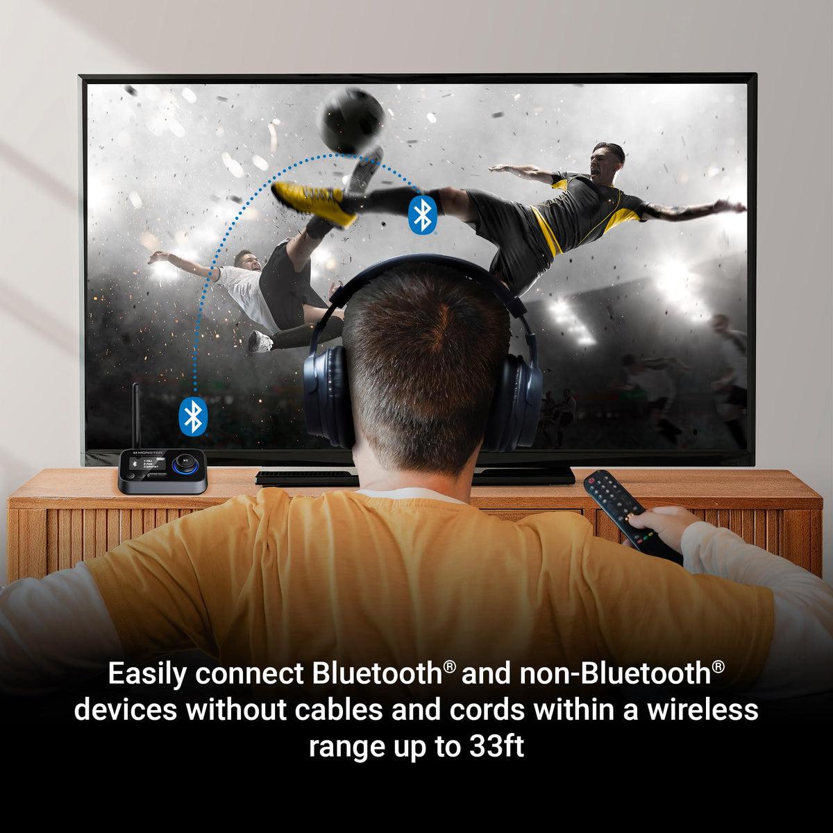 XTREME Monster supports two devices for shared listening.