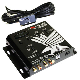 Xtremevision AP5 next to ruler showing compact dimensions for versatile mounting
