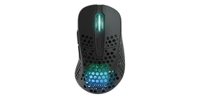 Xtrfy M4 Wireless top view showing compact, ultra-light design for esports agility.