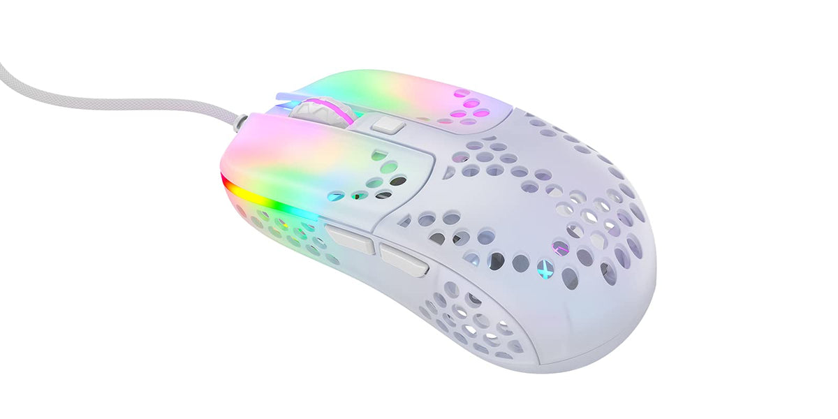 Xtrfy MZ1 top profile highlighting unique shape for consistent aim