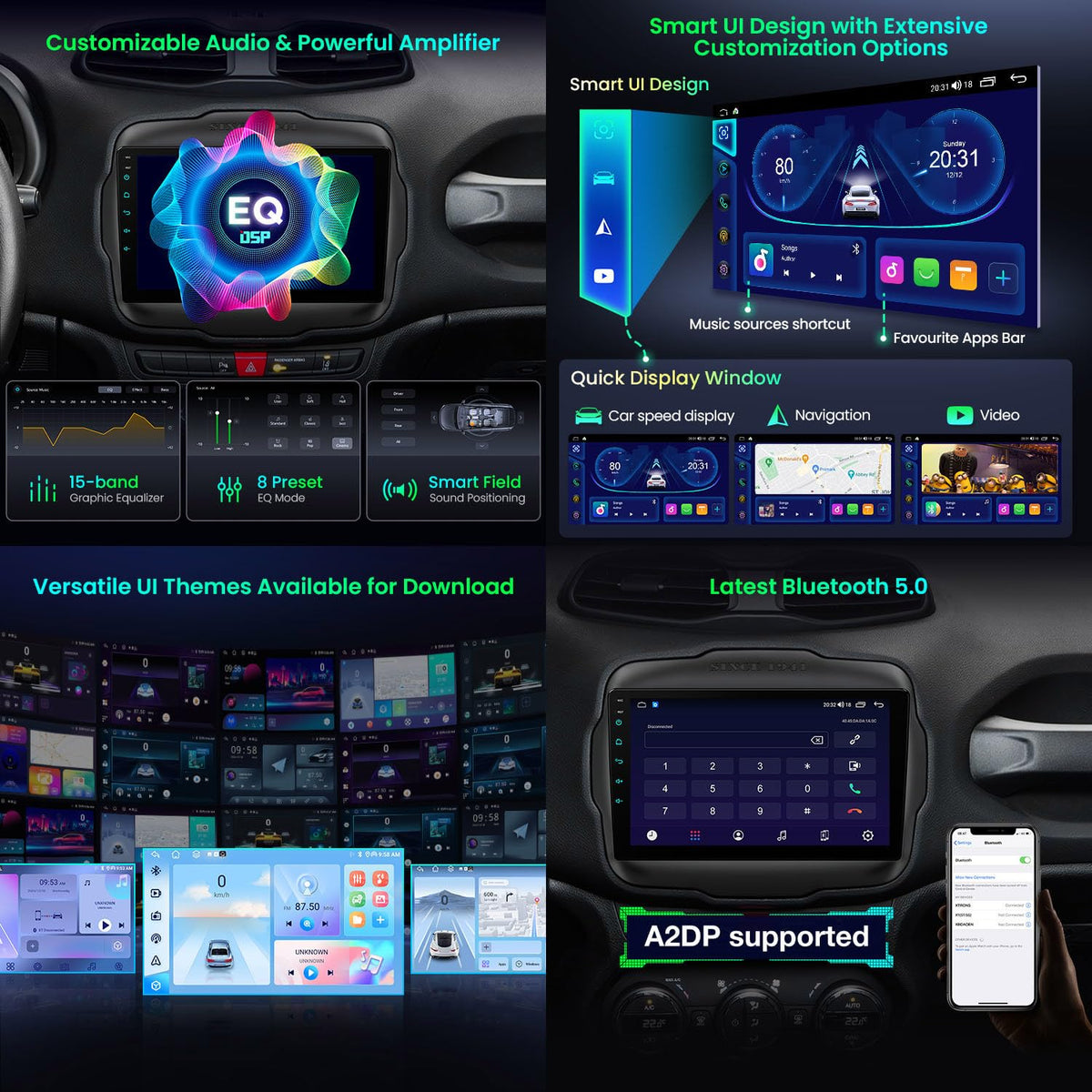 XTRONS Renegade 4G LTE module provides in-car internet on the go.