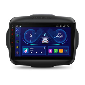 XTRONS Renegade 9-inch touchscreen for clear navigation and media.