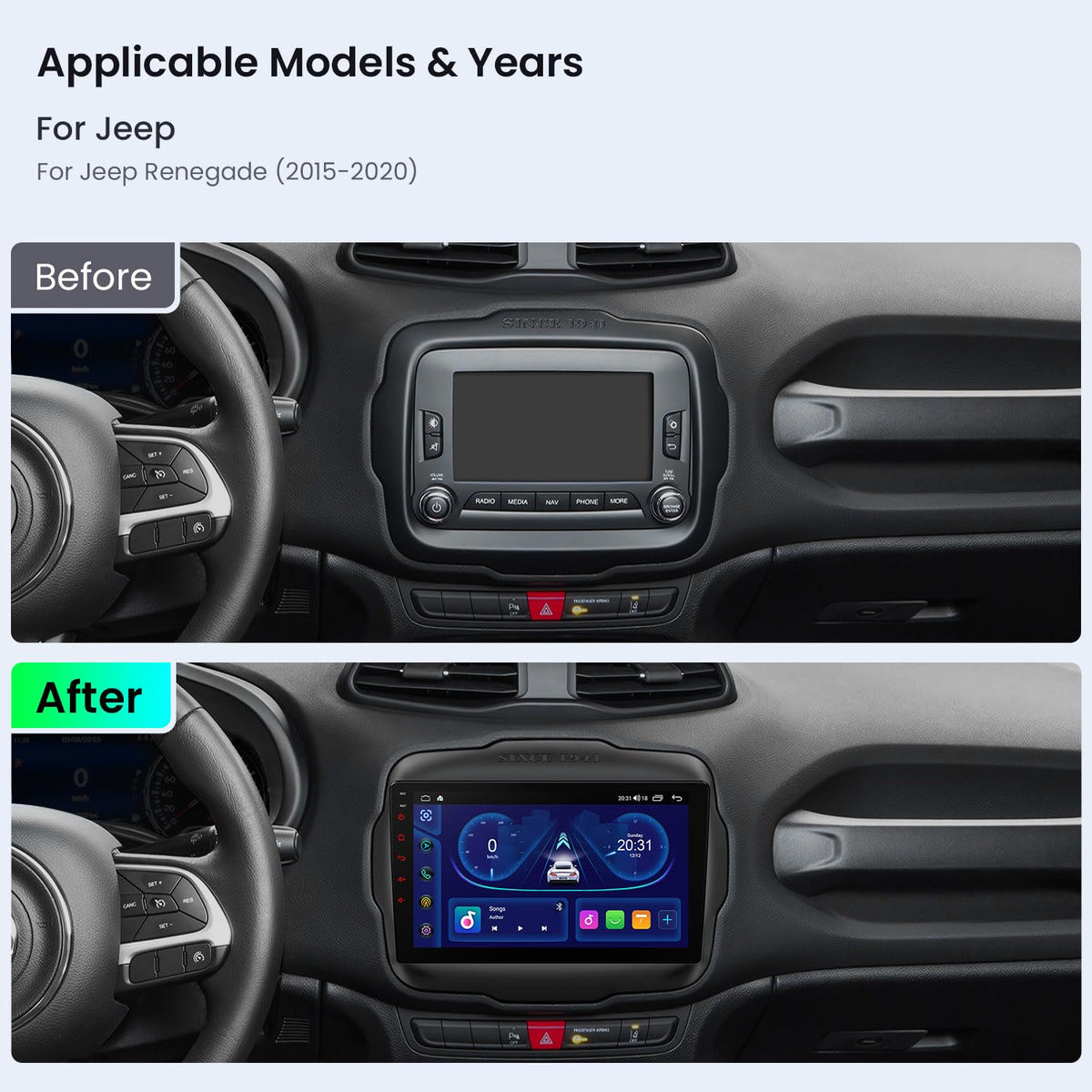 XTRONS Renegade Android 14 OS enhances performance and app usability.