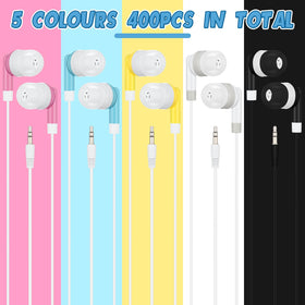Xuhal kids earbuds black, sturdy ABS shell withstands daily use