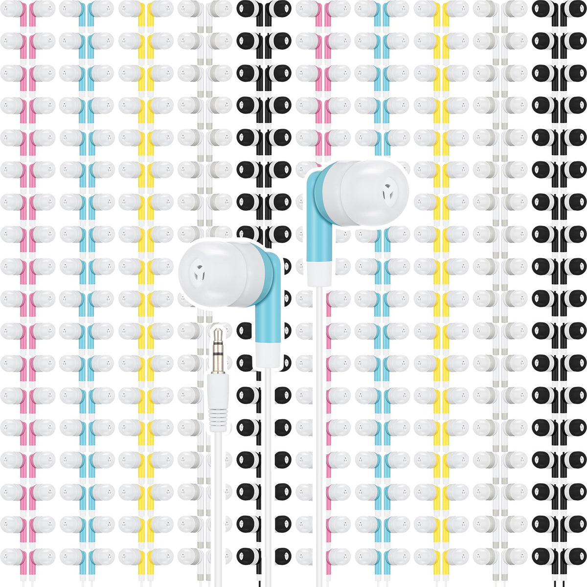 Xuhal kids earbuds grey, 1m cable, ideal for classroom listening