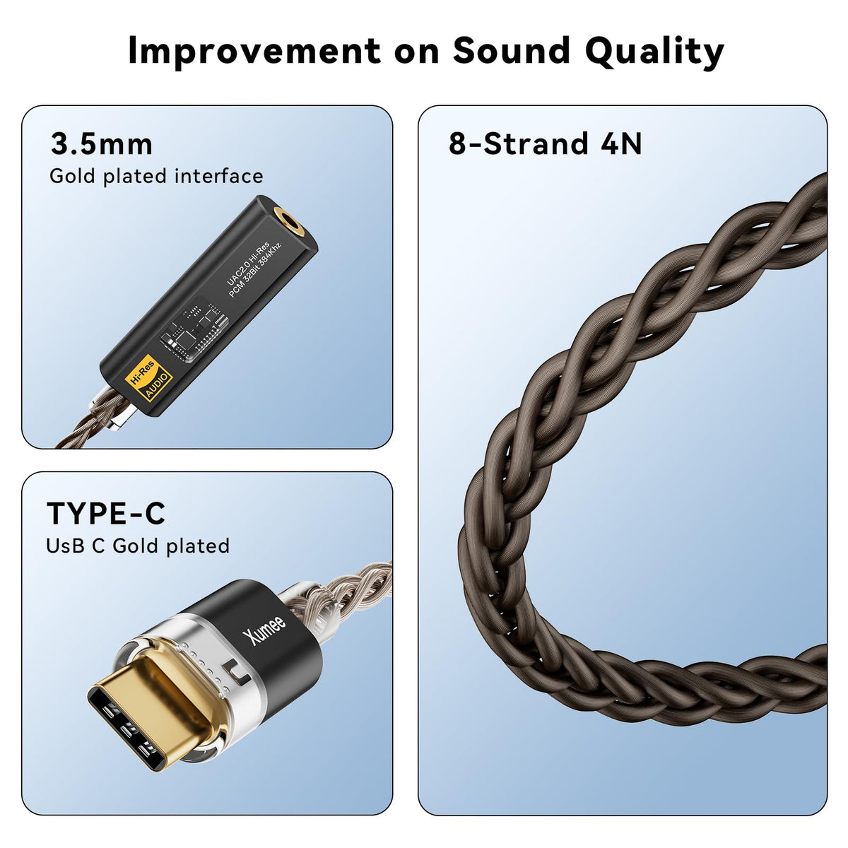 Xumee microphone and inline controls remain functional with wired headsets