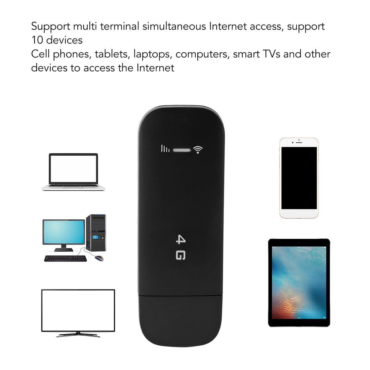 XUMIUZIY pocket WiFi in use with multiple devices.