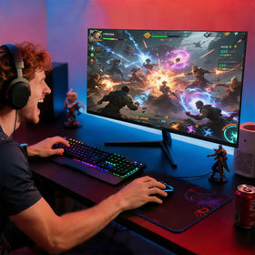 XUNDEFINED 1080p fast IPS panel with low blue light for extended sessions.