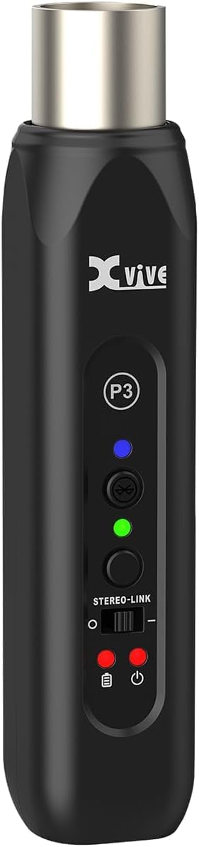 Xvive P3 front panel showing controls and compact form useful for quick setup
